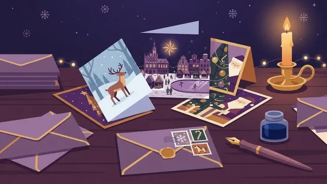 Hero-Bild: Weihnachtskarten - Tradition zur Weihnachtszeit