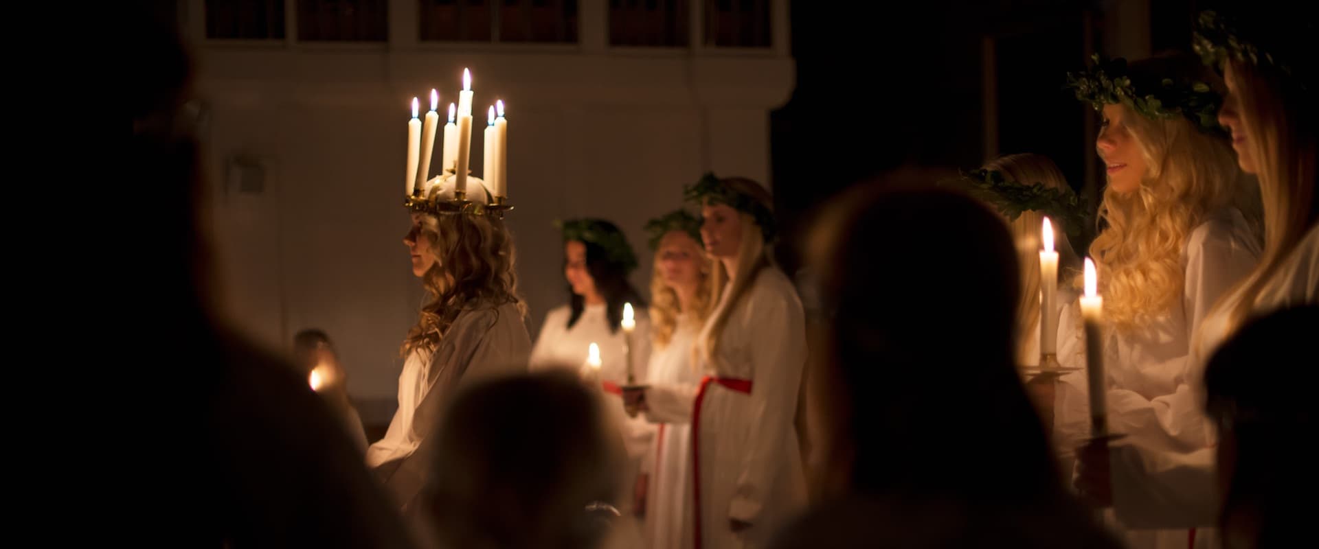 Luciafest in Schweden
