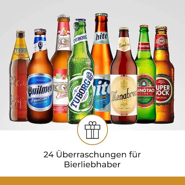 Adventskalender - Biere aus aller Welt 2022 Inhalt