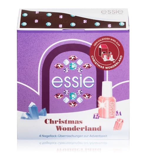 essie Mini Adventskalender 2023 Adventsbox Christmas Wonderland