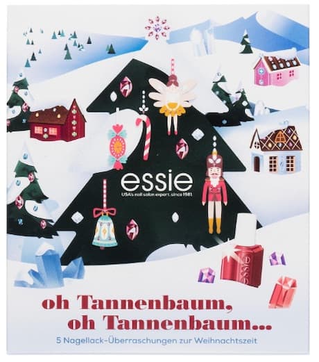 essie Mini Adventskalender 2023 - Oh Tannenbaum