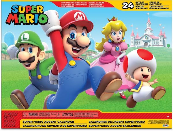 Nintendo Adventskalender Super Mario & Co.